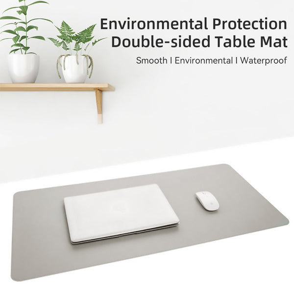 Large Size Desk Protector Mat Pu Leather Waterproof Office Accessories Desk Mats