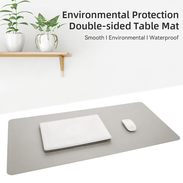 Large Size Desk Protector Mat Pu Leather Waterproof Office Accessories