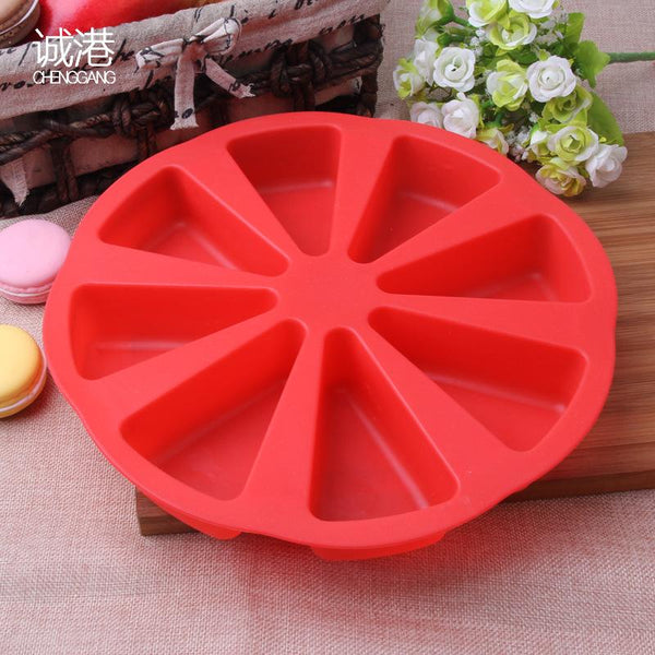 Silicone 8 Portion Cake Baking Mold Other Baking Accessories
