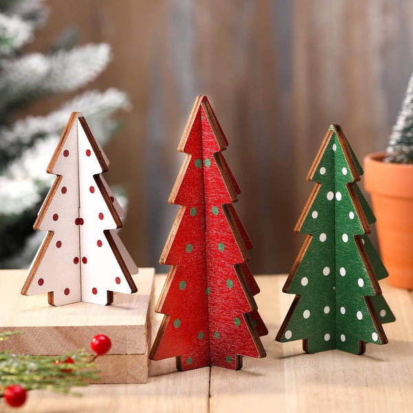 Christmas Decorative Tree Holiday Home Decoration Party Ornament Craft Seasonal Decorations