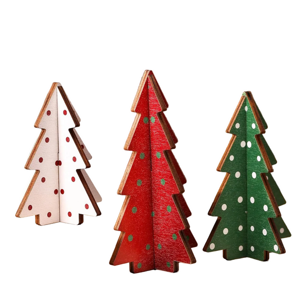 Christmas Decorative Tree Holiday Home Decoration Party Ornament Craft Seasonal Decorations