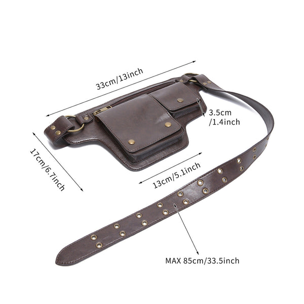 Outdoor Sports Bag Adjustable Shoulder Waist Waist Packs & Bags