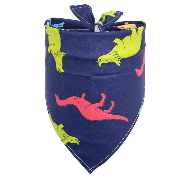 Pet Accessories Summer Fruit Style Pure Cotton Drool Towel Triangle Scarf Dog Clothing & Shoes