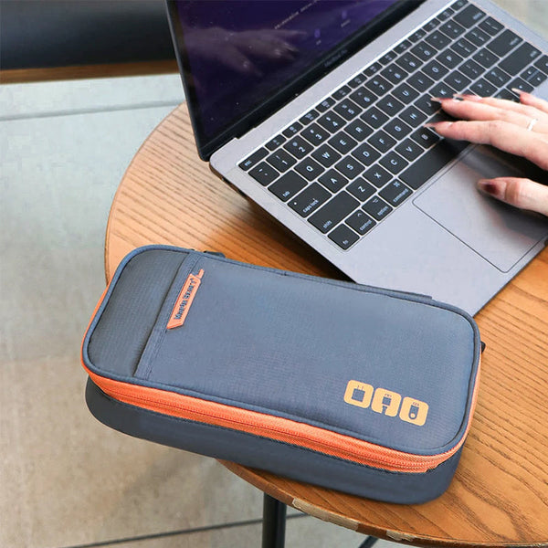 Travel Essential Cable Organizer Bag: A Compact Storage Solution For Charging Cords Chargers And Accessories. Cable Ties & Organisers