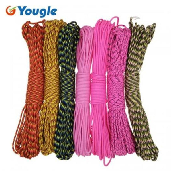 Paracord Parachute Cord Lanyard Tent Rope Mil Spec Type Iii 7 Strand 100Ft 259 Color 49 60 Number 54 Paracords