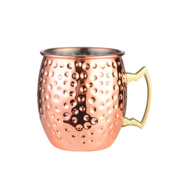 550Ml Moscow Mule Copper Mugs Metal Cup Stainless Steel Beer Wine tail & Liquor Glasses