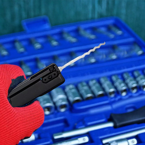 Essential Stainless Steel Multi Tool: Quick Flip Grav Pick Door Keys Lock Rake. Durable. Multi Tools