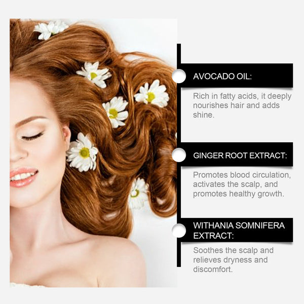 Herbal Hair Care Essential Oil Repair Dry Hydrating Smooth And Improve Frizzy Essence Sets & Kits