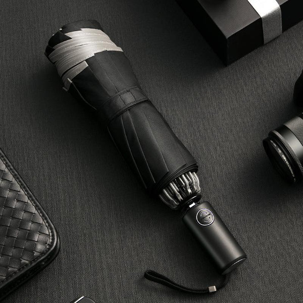 Reflective Strip Easy To Use Reverse Folding Umbrella Umbrellas