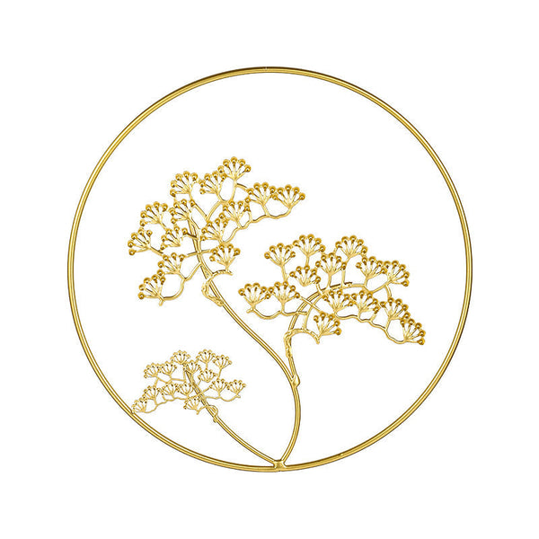 Nordic Style Luxury Metal Wall Hanging Decor For Living Room Bedroom Sofa Background Creative Art Wall Hangings