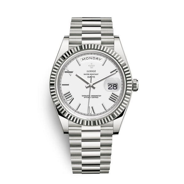 Fashion Style Brand Classic Sunday Calendar Watch Men's Quartz Waterproof Wristwatch Watches
