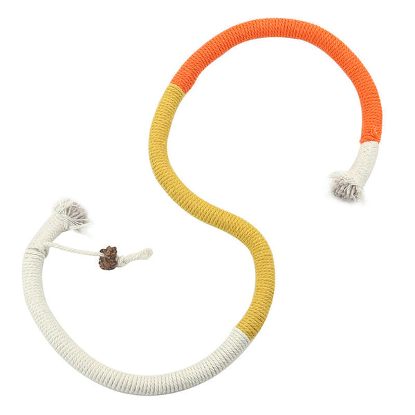 Cat Bite Rope Toy For Self Pleasure Relieve Stress Grind Teeth Clean Teasing Stick Supplies Cat Toys