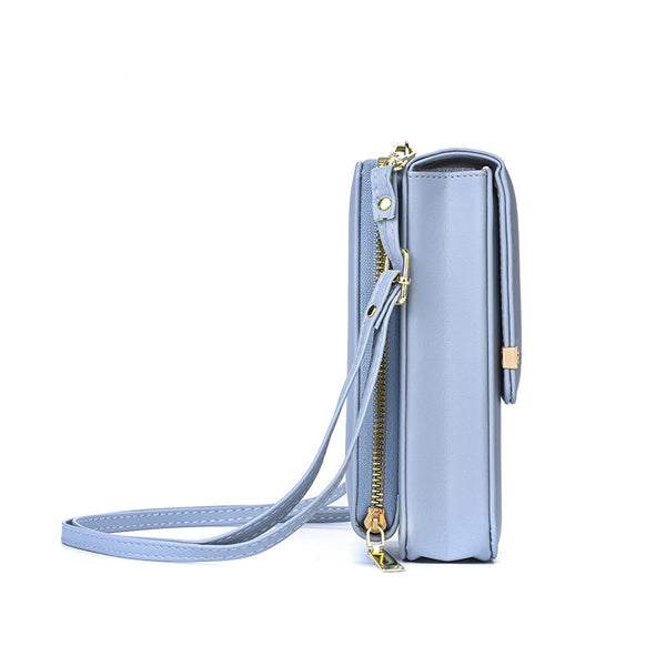 Flowers Embroidery Mobile Phone Bags For Women Ins Fashion Crossbody Shoulder Cases Covers & Skins