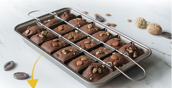 Brownie Baking Pan Cake Mould Square Bread Muffin Pans & Baking Moulds