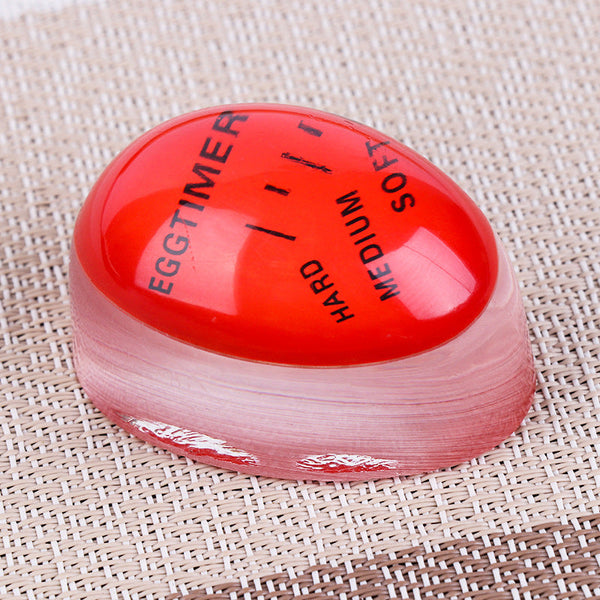 Egg Timer Perfect Colour Changing Yummy Soft Hard Boiled Eggs Cooking Kitchen Eco Friendly Resin Red Tools Timers