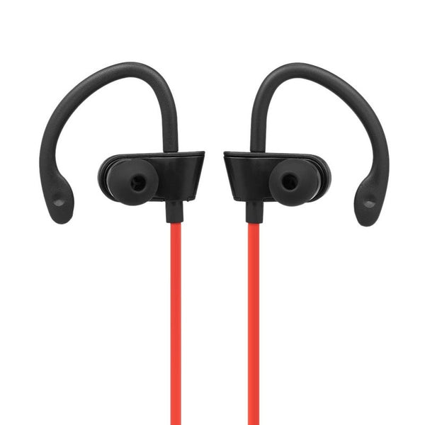 56S Wireless Bluetooth Earphone In With Mic Red Headsets