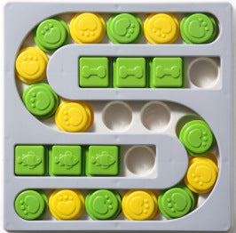 S Shaped Square Pet Intelligence Feeding Toy Dog Snack Toy Pet Supplies Dog Feeding Mats