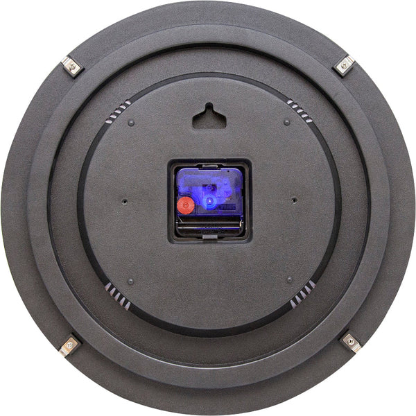 Nextime Basic Dome Wall Clock In White With Silent Sweep Movement 35 Centimetres Wall Clocks