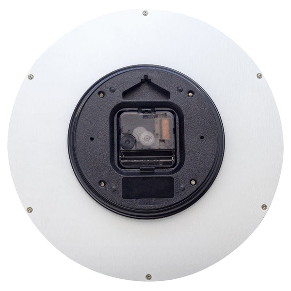 Nextime Shunkan Japanese Design Wall Clock In Pine Wood And Concrete 28.5 Centimetres Wall Clocks