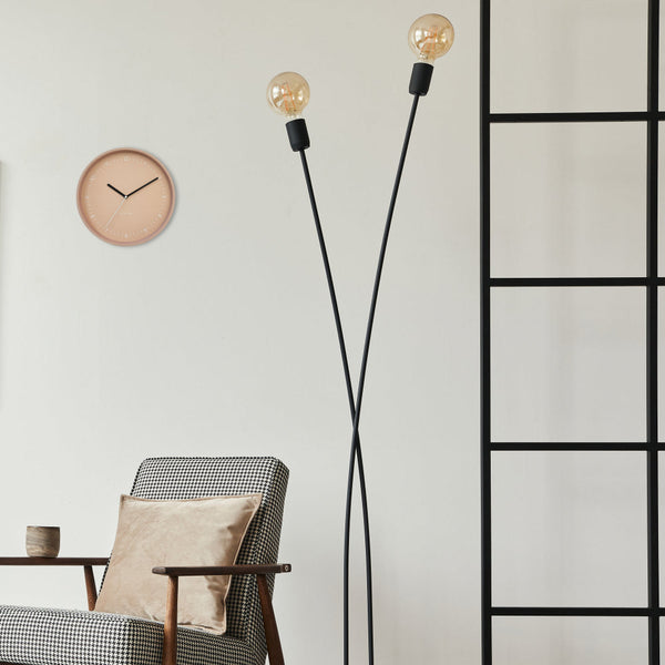 Nextime Berlin Wall Clock 30Cm Pink Wall Clocks