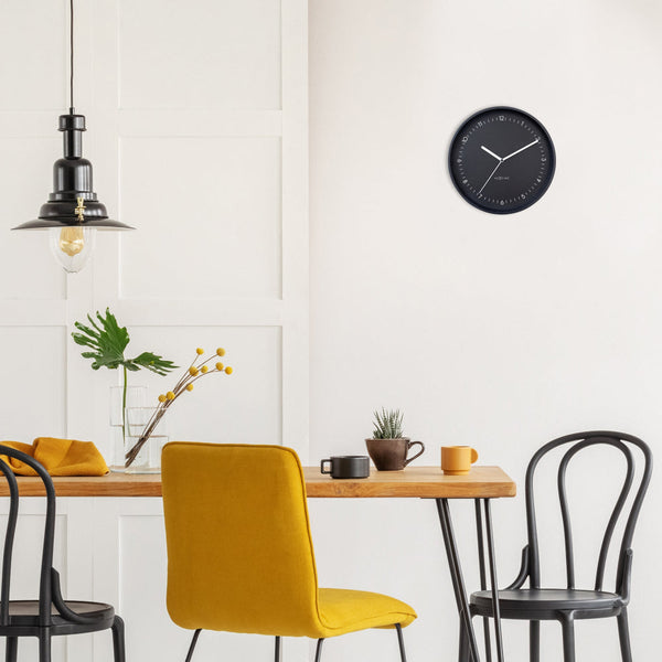 Berlin Wall Clock 30Cm Black Wall Clocks