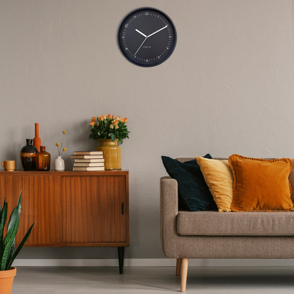 Berlin Wall Clock 30Cm Black Wall Clocks