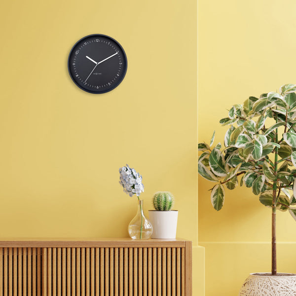 Berlin Wall Clock 30Cm Black Wall Clocks