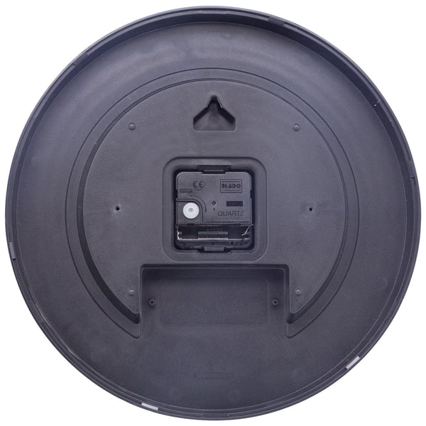 Nextime Koi Silent Wall Clock 30 Centimetres Grey For Calm Interiors Wall Clocks