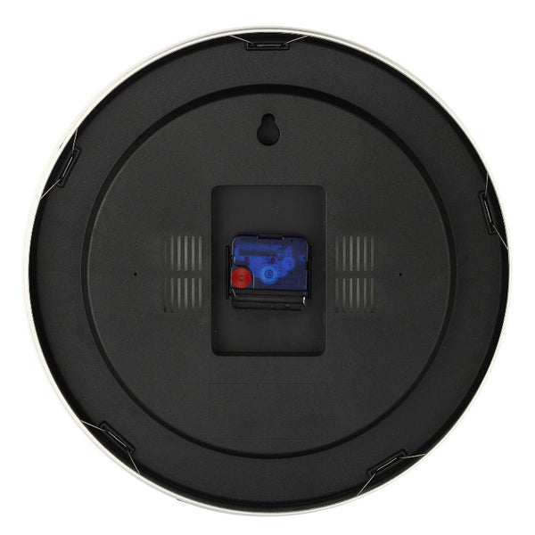 Nextime Station Stripe Wall Clock 35Cm White Wall Clocks