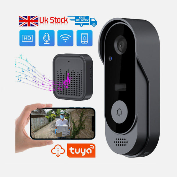 Smart Doorbell With Wireless Wifi Visual Infrared Night Vision Monitoring Anti Theft And Two Way Talk Smart Doorbells