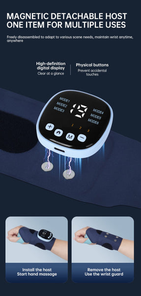 Ems Smart Tendon Sheath Hand Heating Wristband With Hot Compress And Massage Function Massagers