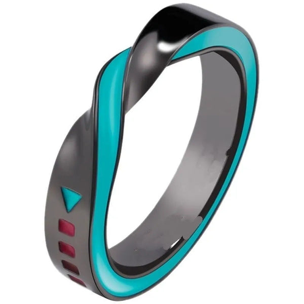 Ins New Style Ring Hatsune Miku Anime Mobius Single Loop Finger 925 Silver Jewelry Rings