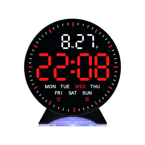 Led Alarm Clock With Custom Jump Second Display Ambient Light Auto Dimming Usb Desk Clock. Alarm Clocks & Clock Radios