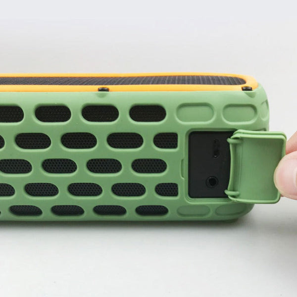 Waterproof Solar Wireless Bluetooth With Highquality Sound Audio Docks & Mini Speakers