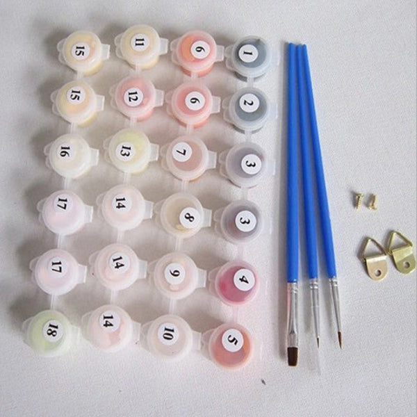 Paint By Numbers Kit Magical Dancer Crafting Art Set For Creative Expression Paint By Numbers Kits