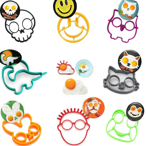 Novelty Fried Egg Breakfast Silicone Cooking Mold Kitchen Gadgets Cooking Utensils