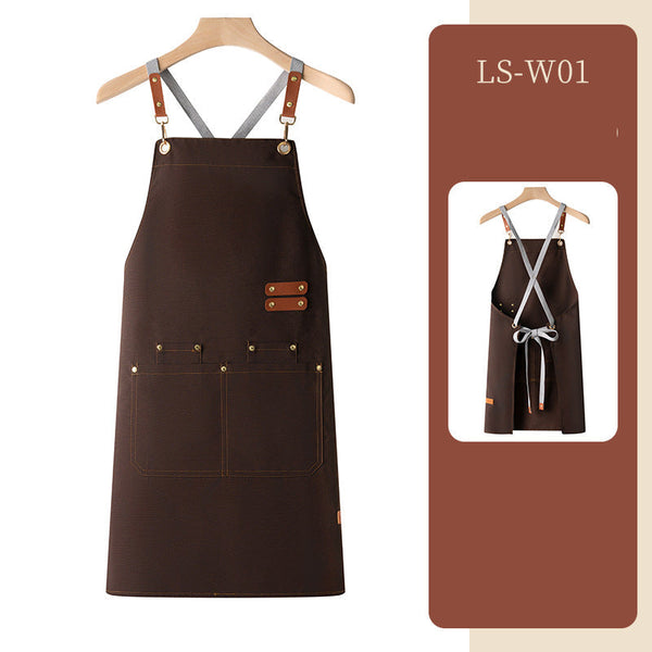 Waterproof Apron Customized Logo Printing For Catering Aprons