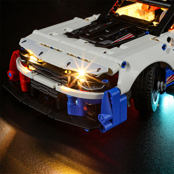 Compatible With Lego 42153 The New Generation Chevrolet Camaro Zl1 Building Block Led Lighting Modified Toy Building Blocks