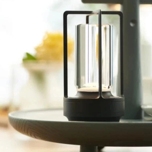 " Aluminum Table Lamp With Led Dining Ambience Light Usb Charging Touch Control Decorative Bar And Camping Night Light" Lamps