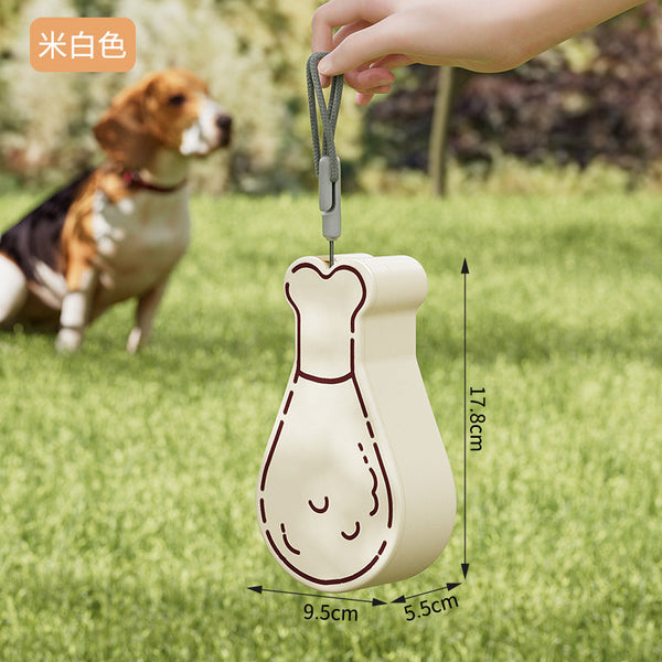 Dog Water Bottle Portable Pet Travel With Bowl 2 Layer Feeder Dog Fountains