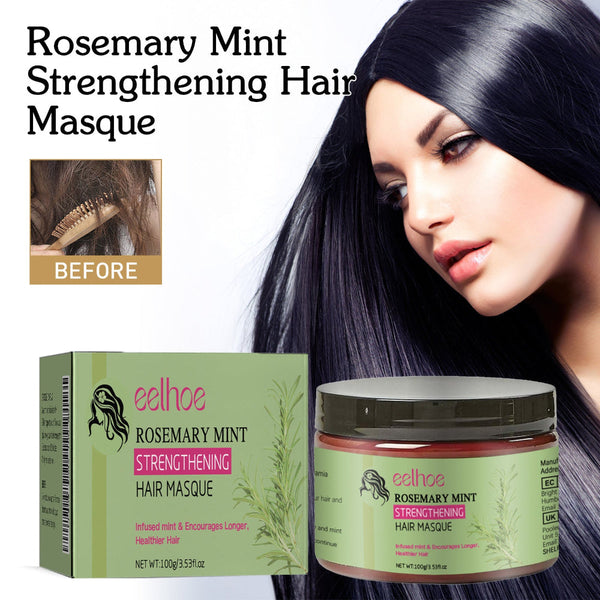 Rosemary Hair Mask Deeply Nourishes And Softens Repair Dry Fluff Treatment Sets & Kits
