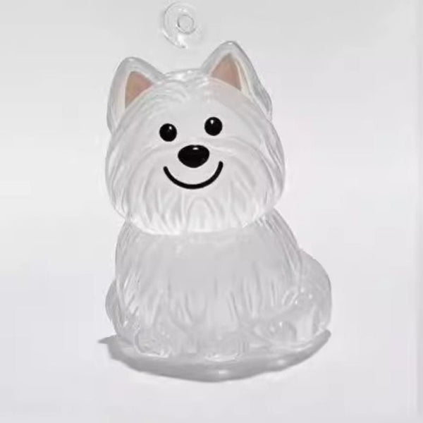 A Transparent Diy Pet Hair Memorial Keychain Box Sweet Keepsake For Dog Lovers. Keyrings