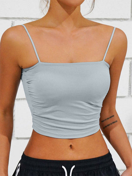 Strapless Sports Tank Top Bralette Sports Bras