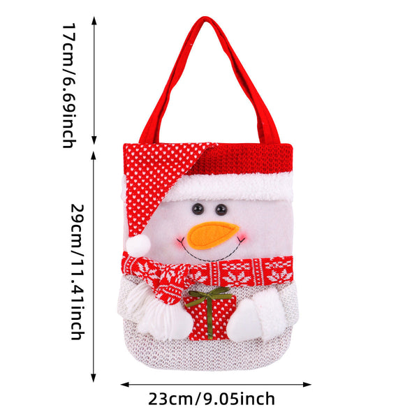 Christmas Knitted Gift Bag Gift Bags