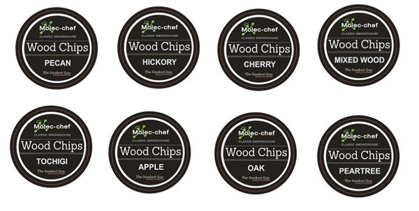 Molec Chef tail Smoker Oak Wooden Box Aroma Smokers