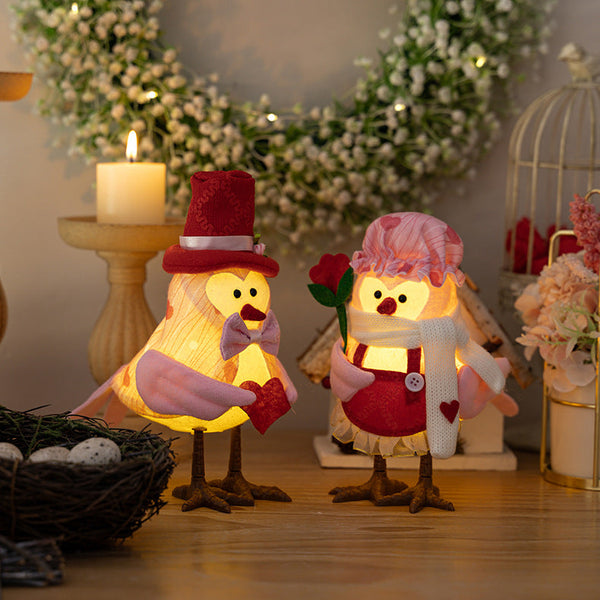 Luminous Bird Creative Desktop Ornament Figurines