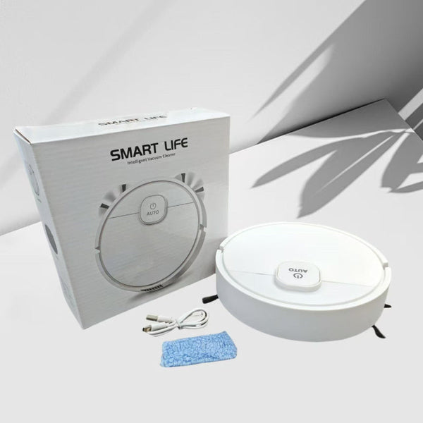 Smart Home Robotic Vacuum Cleaner With Mopping Function And Charging Capability Vacuum Cleaners