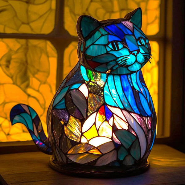 Magical Led Ornament Creative Home Usb Plug Luminous Decoration Resin Statue Seasonal Decorations