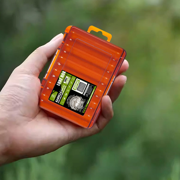 14 Compartment Fishing Tackle Box For Accessories Lures & Hooks Double Sided Organizer. Tackle Boxes & Bags