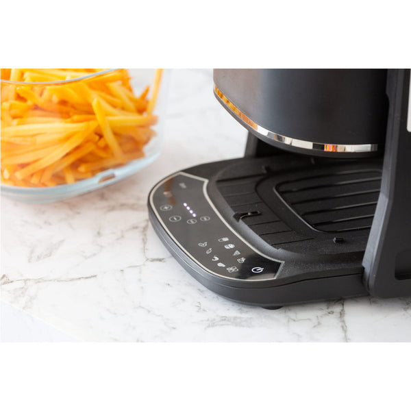 5L 2In1 Air Fryer And Grill 1400W Digital Touch Control Clear Glass Cooking Basket Air Fryers